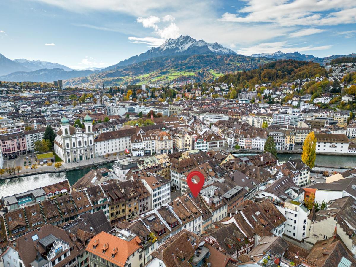 A&Y Oldtown Penthouse Loft Luzern Appartement Buitenkant foto